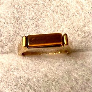 Vintage tiger eye ring